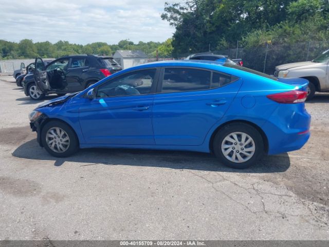 KMHD74LFXHU372062 Hyundai ELANTRA SE