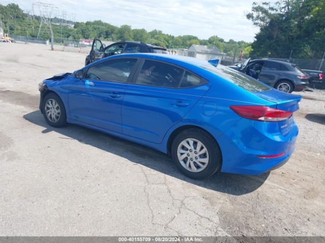KMHD74LFXHU372062 Hyundai ELANTRA SE