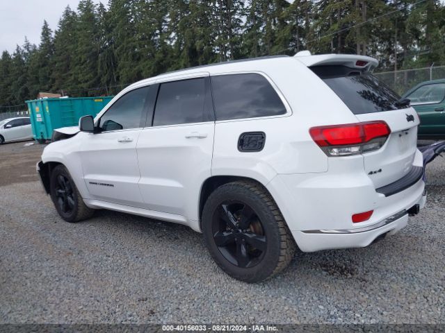 1C4RJFCG9FC133542 Jeep Grand Cherokee Overland