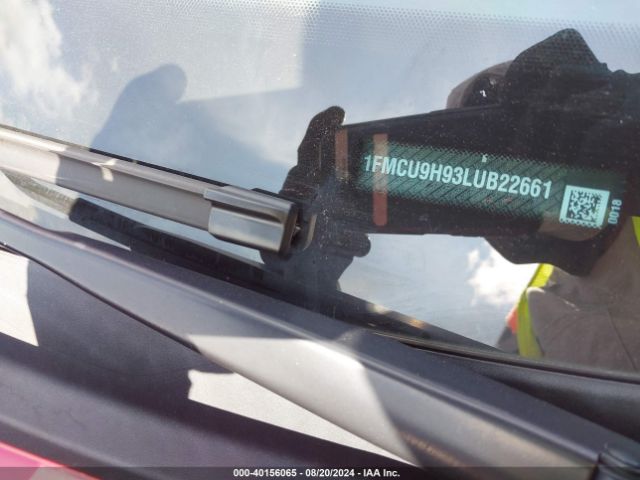 1FMCU9H93LUB22661 Ford ESCAPE SEL