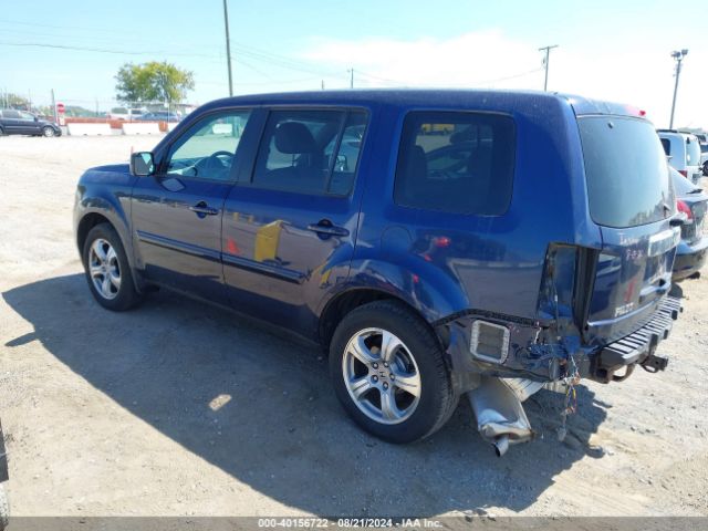 5FNYF4H79EB034022 Honda Pilot Ex-l