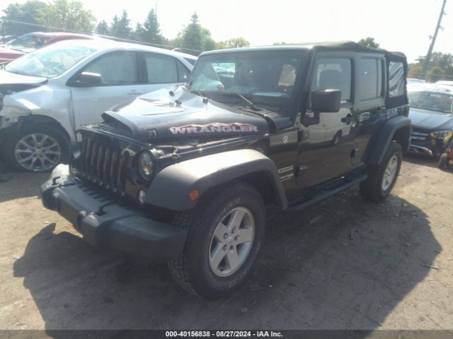 1C4HJWDG1JL899431 Jeep Wrangler Jk Unlimited Sport S 4x4