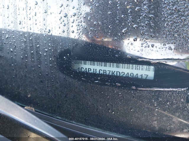 1C4PJLCB7KD249417 Jeep Cherokee Latitude Fwd