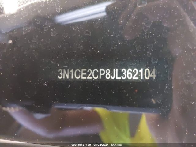 3N1CE2CP8JL362104 Nissan Versa Note Sv