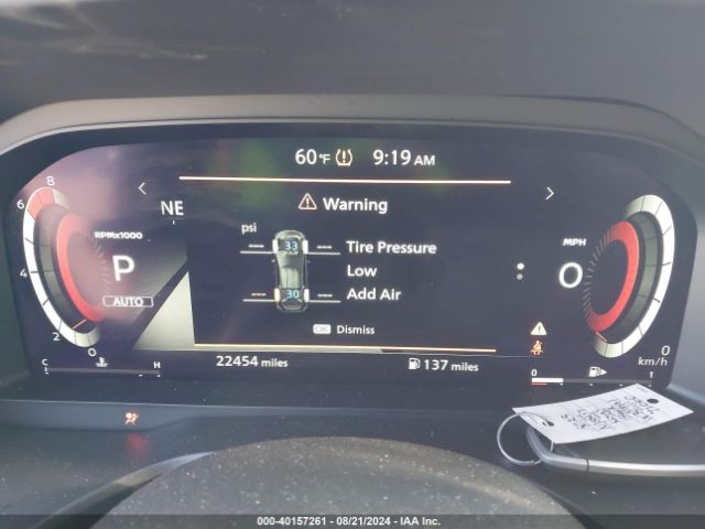 JN8BT3DD6PW309191 Nissan Rogue Platinum Intelligent Awd