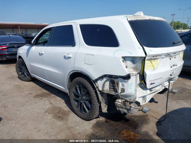 1C4RDHAG6JC302107 Dodge Durango Sxt Rwd