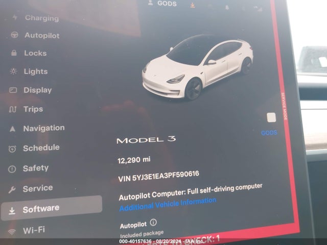 2023 TESLA MODEL 3 5YJ3E1EA3PF590616 Photo 6