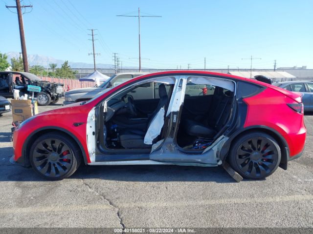 7SAYGDEF2NF486504 Tesla Model Y Performance Dual Motor All-wheel Drive