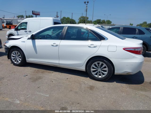 4T1BD1FK6HU206130 Toyota Camry Hybrid Le