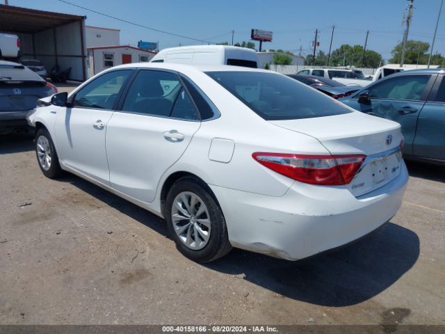 4T1BD1FK6HU206130 Toyota Camry Hybrid Le