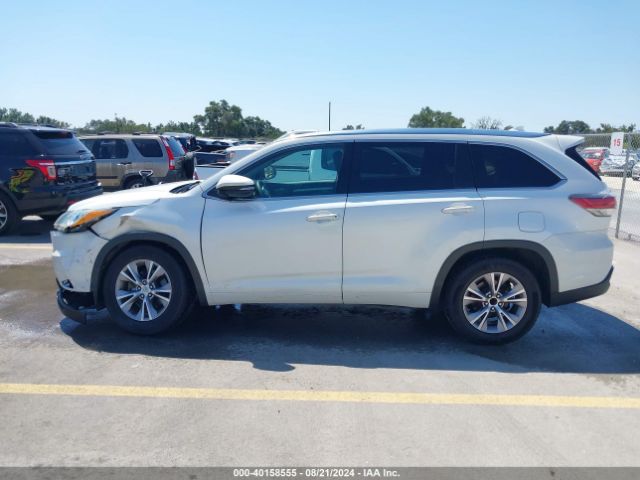 5TDKKRFH0FS081141 Toyota Highlander Xle V6