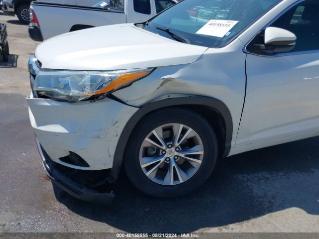 5TDKKRFH0FS081141 Toyota Highlander Xle V6