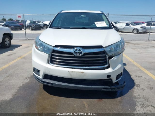 5TDKKRFH0FS081141 Toyota Highlander Xle V6