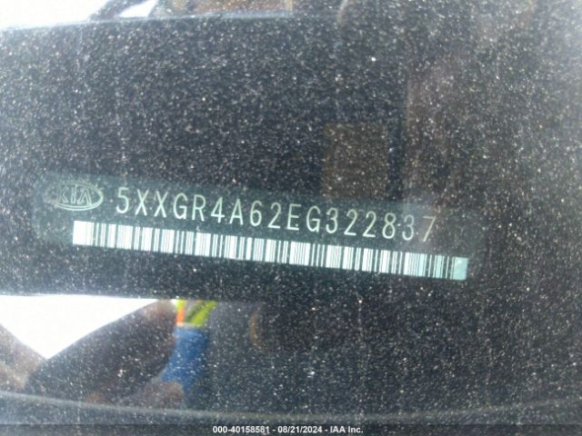 5XXGR4A62EG322837 KIA Optima Sxl Turbo