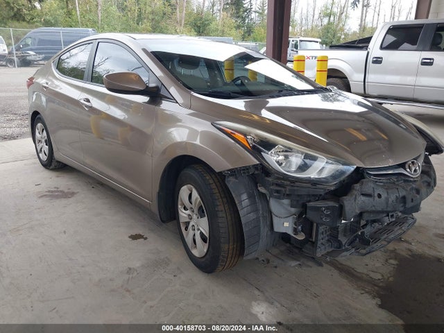 Hyundai ELANTRA SE 2016 5NPDH4AE3GH796199 Image 1