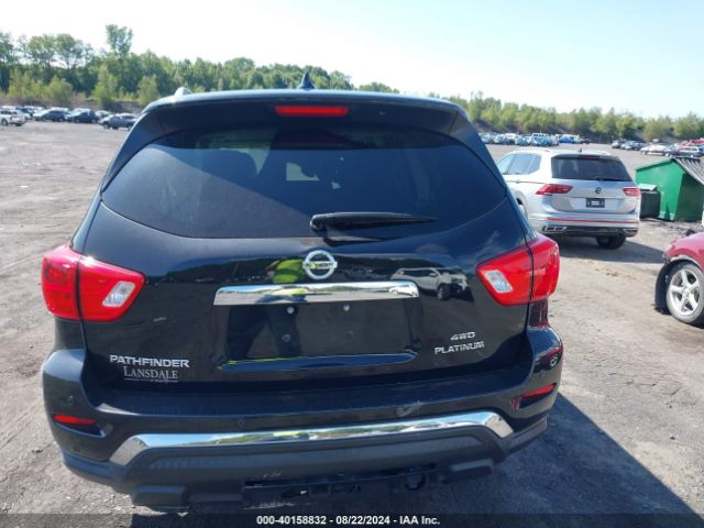 5N1DR2DM0LC604100 Nissan Pathfinder Platinum 4wd