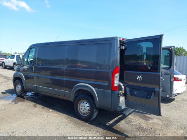 3C6TRVAG1JE145267 RAM Promaster 1500 Low Roof 136 Wb