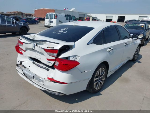 1HGCV3F54MA010339 Honda Accord Hybrid Ex-l