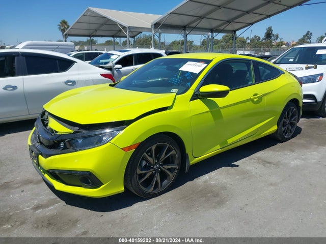 Honda Civic Sport 2019 2HGFC4B81KH300707 Image 2