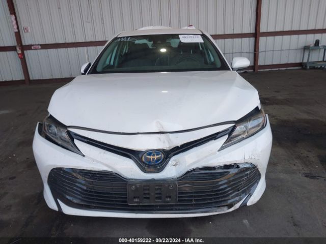 4T1B31HK4KU513593 Toyota Camry Hybrid Le