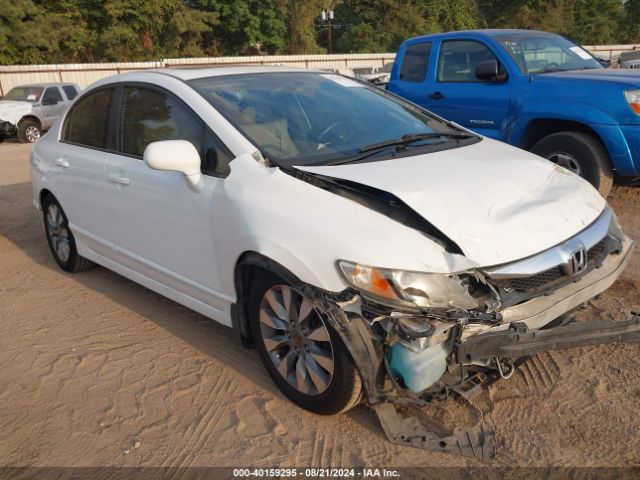 2009 HONDA CIVIC SDN 2HGFA16039H107722