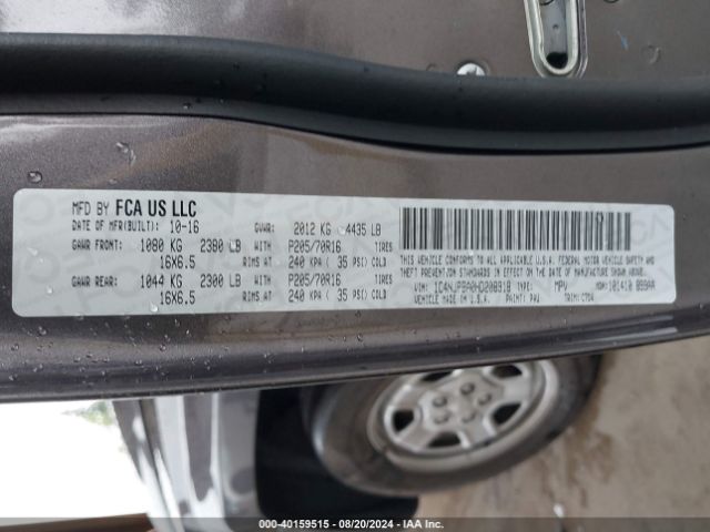 1C4NJPBA0HD208918 Jeep Patriot Sport Fwd