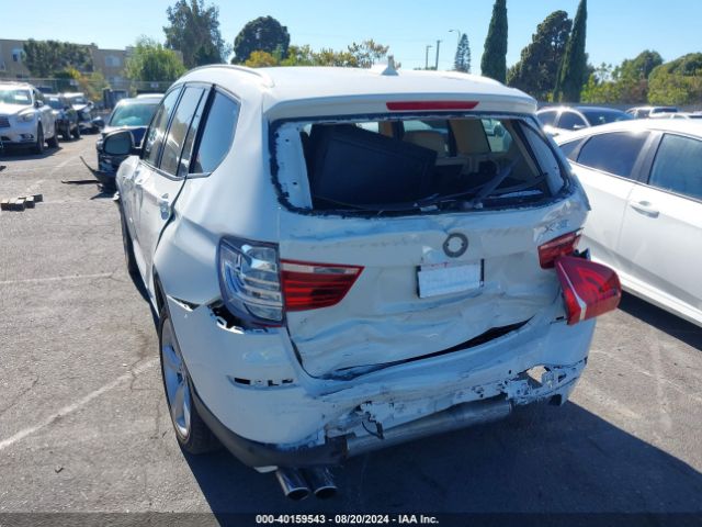5UXWZ7C34H0X42670 BMW X3 Sdrive28i