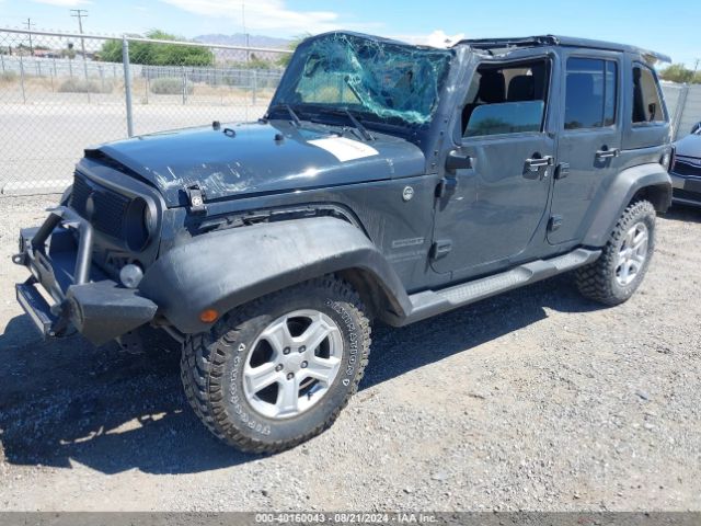 1C4BJWDG5HL654647 Jeep Wrangler Unlimited Sport 4x4