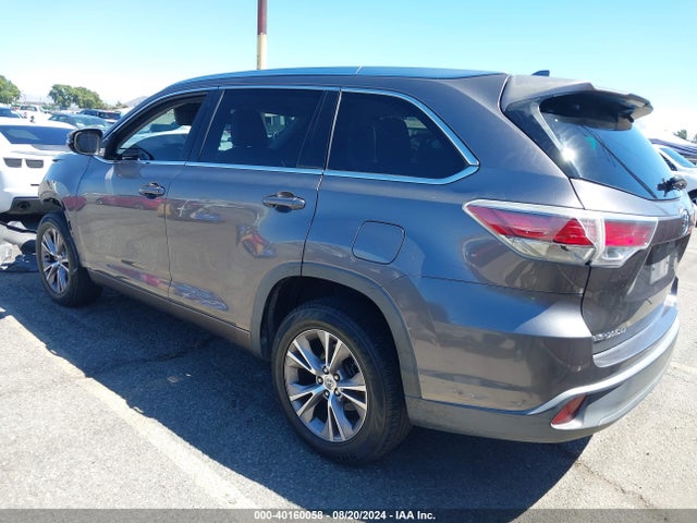 Toyota Highlander Xle V6 2014 5TDKKRFH0ES016837 Image 15