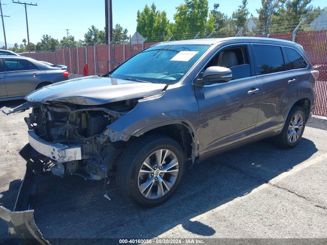 Toyota Highlander Xle V6 2014 5TDKKRFH0ES016837 Image 2