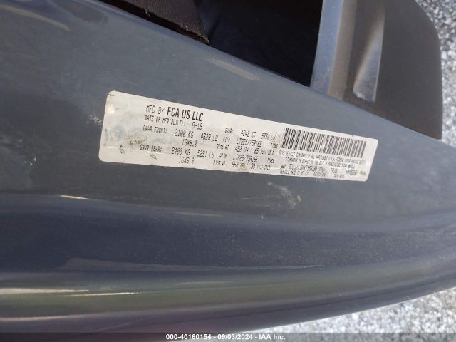 3C6URVJG0KE558190 RAM Promaster 3500 Cargo Van High Roof 159 Wb Ext