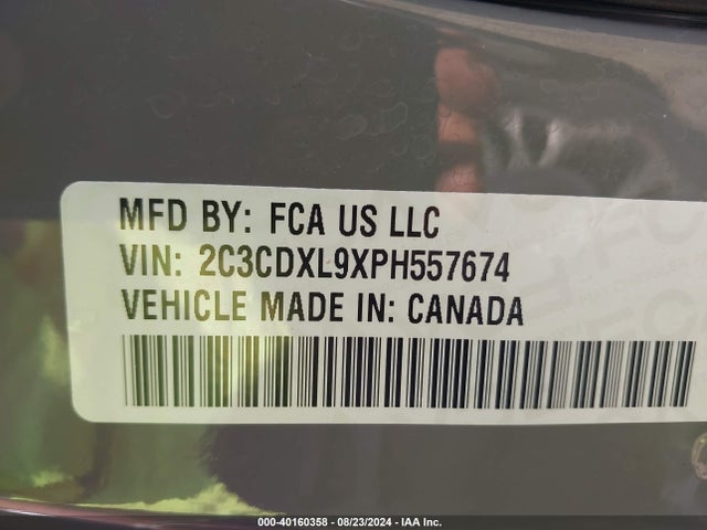Dodge Charger Srt Jailbreak 2023 2C3CDXL9XPH557674 Image 9
