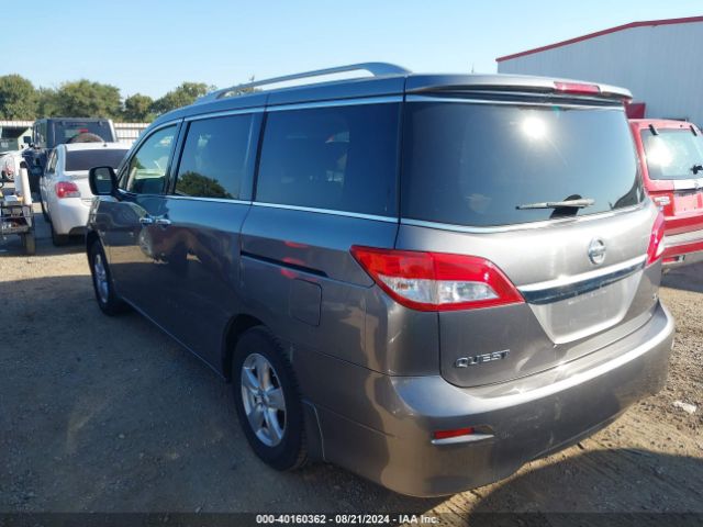 JN8AE2KP3F9120038 Nissan Quest Sv