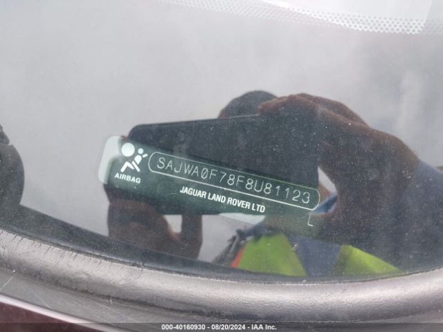 SAJWA0F78F8U81123 Jaguar Xf 3.0 Portfolio/3.0 Sport