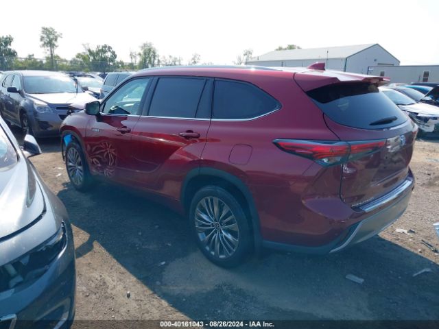 5TDEBRCH5MS029809 Toyota Highlander Hybrid Platinum