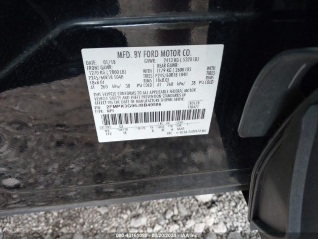 2018 FORD EDGE 2FMPK3G96JBB49586 Photo 8