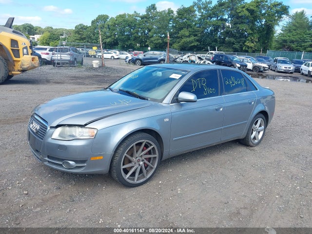 2007 AUDI A4 WAUDH78E27A054422 Photo 1