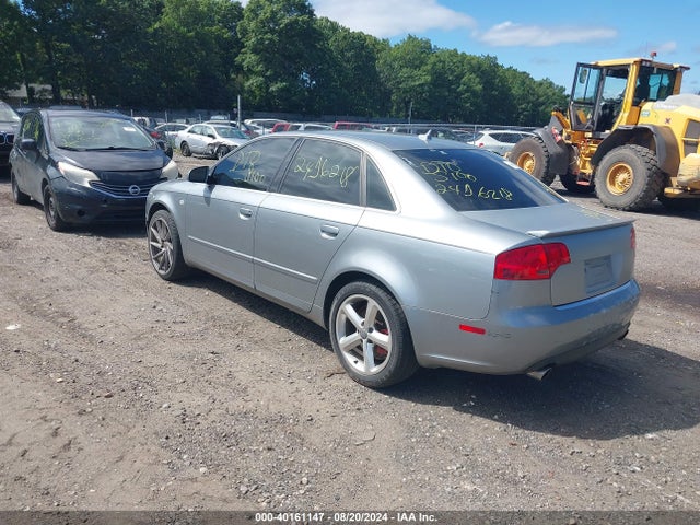 2007 AUDI A4 WAUDH78E27A054422 Photo 2