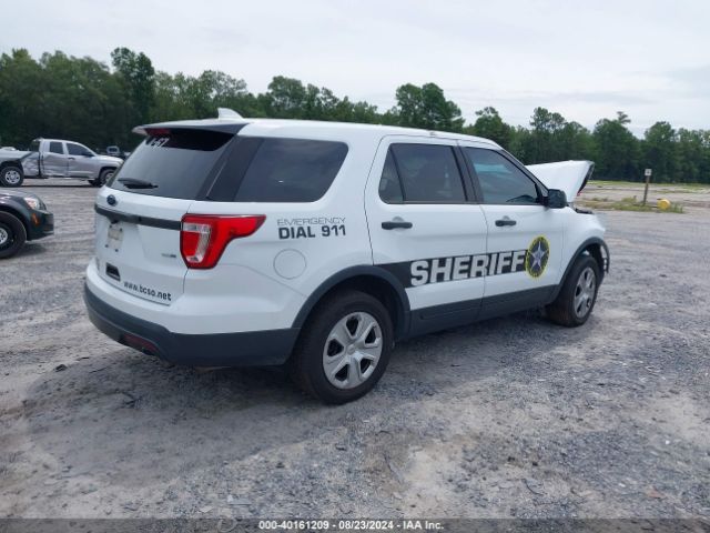 1FM5K8AR6GGB65821 Ford Utility Police Interceptor