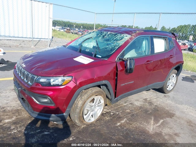 3C4NJCBB6NT164236 Jeep Compass Latitude Fwd