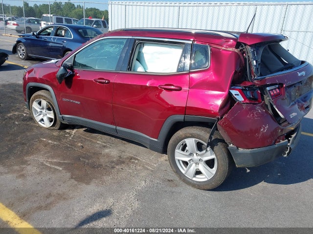 3C4NJCBB6NT164236 Jeep Compass Latitude Fwd