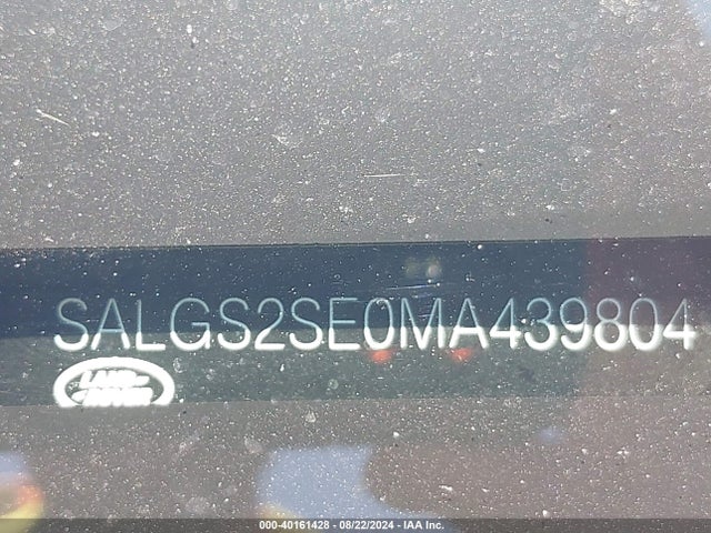 SALGS2SE0MA439804 Land Rover Range Rover P525 Westminster
