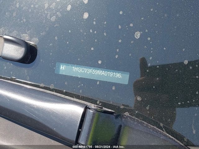 1HGCV3F59MA019196 Honda Accord Hybrid Ex-l