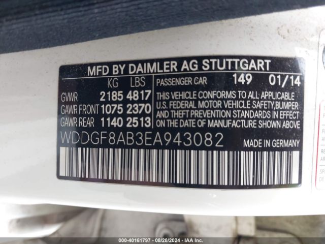 WDDGF8AB3EA943082 Mercedes-Benz C 300 Luxury 4matic/sport 4matic