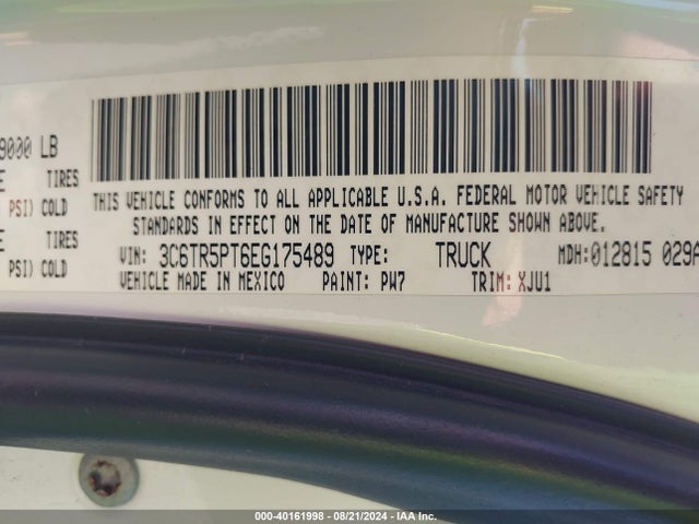 RAM 2500 Longhorn 2014 3C6TR5PT6EG175489 Image 19