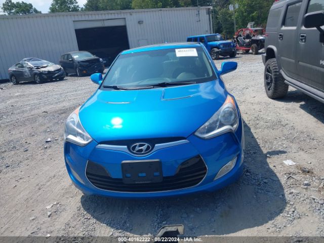 KMHTC6AD7EU184096 Hyundai Veloster Base W/black