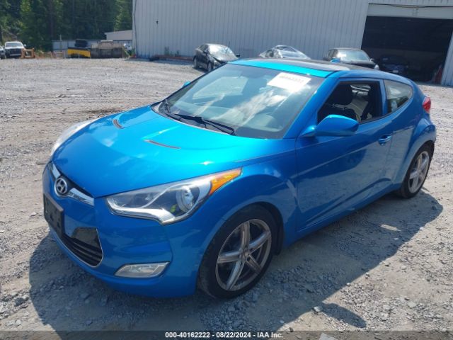 KMHTC6AD7EU184096 Hyundai Veloster Base W/black