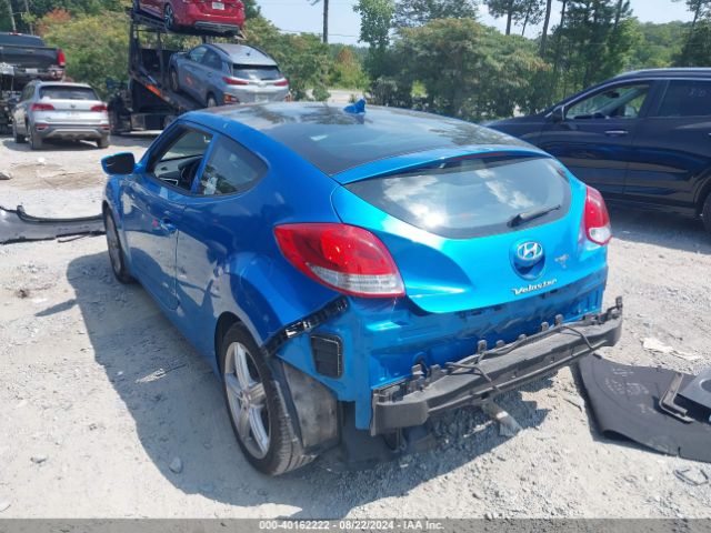 KMHTC6AD7EU184096 Hyundai Veloster Base W/black