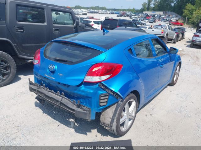 KMHTC6AD7EU184096 Hyundai Veloster Base W/black