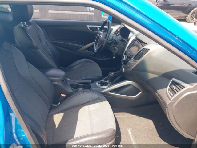 KMHTC6AD7EU184096 Hyundai Veloster Base W/black